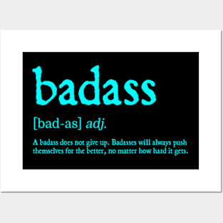 Badass Definition Posters and Art